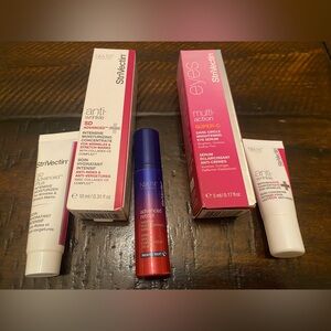 Strivectin 5 Poece Bundle Travel Size Serum, Moisturizer, Eye Cream